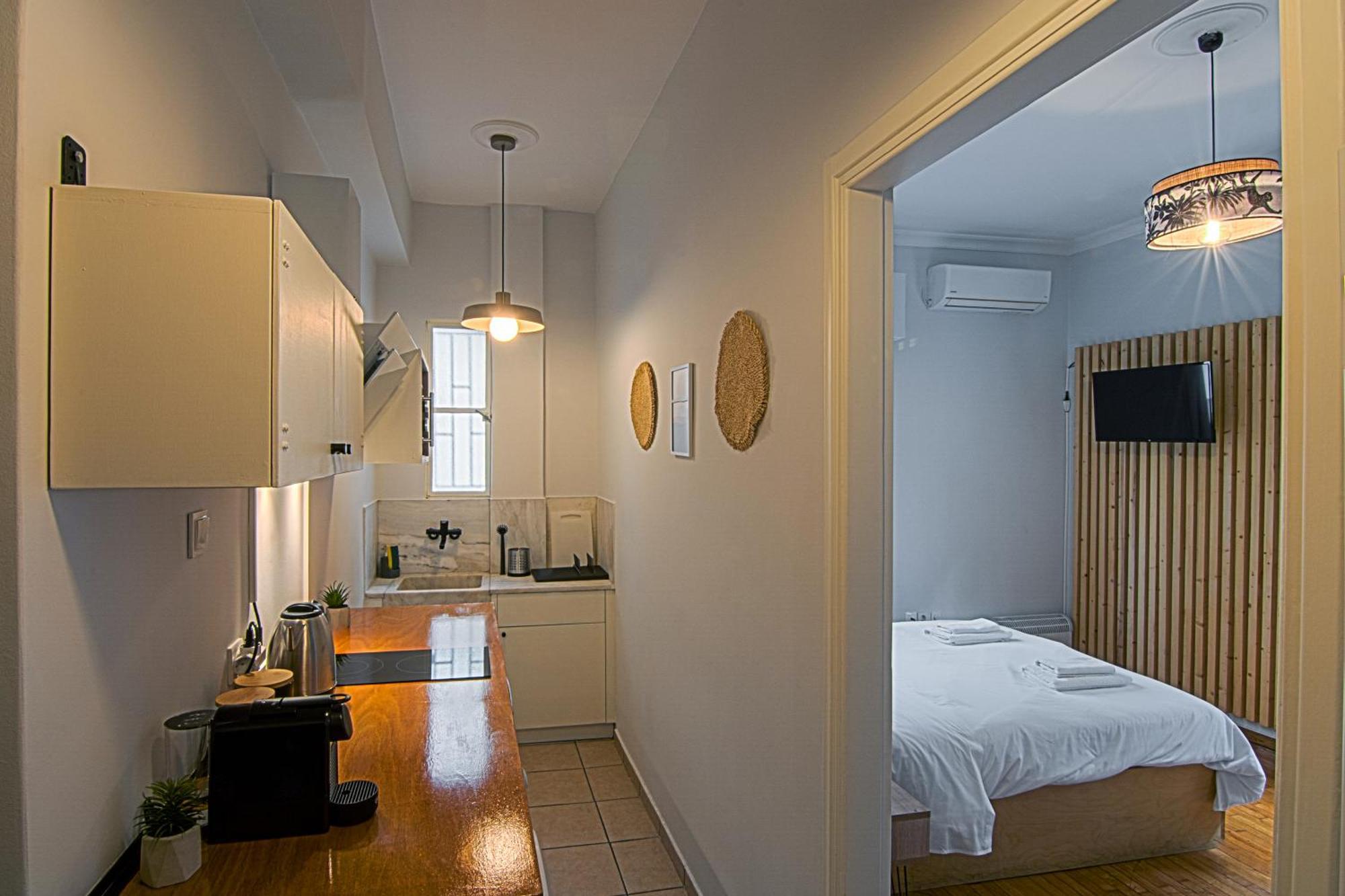 Exarcheia Urban Studio Apartment Atina Dış mekan fotoğraf